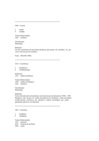 Dicionario de linguistica