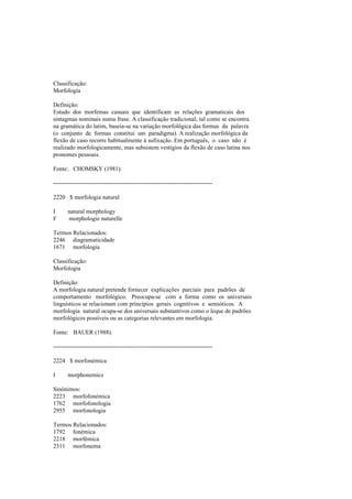 Dicionario de linguistica