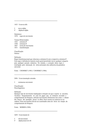 Dicionario de linguistica