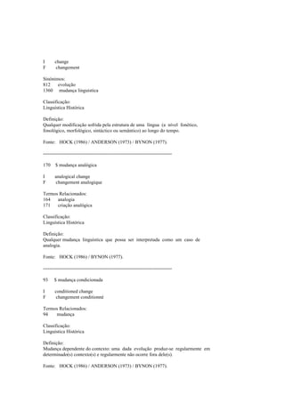 Dicionario de linguistica