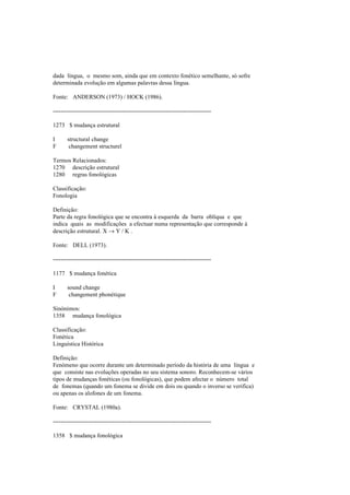 Dicionario de linguistica