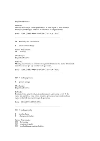 Dicionario de linguistica