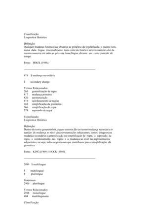 Dicionario de linguistica