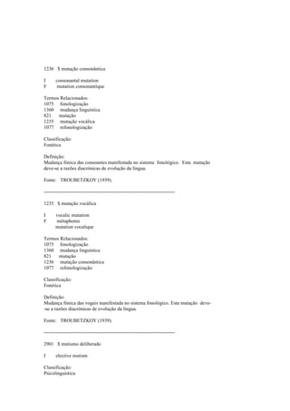 Dicionario de linguistica