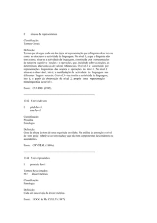 Dicionario de linguistica