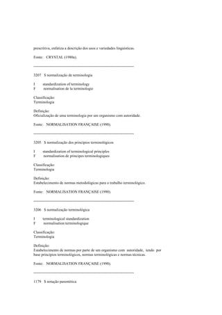 Dicionario de linguistica