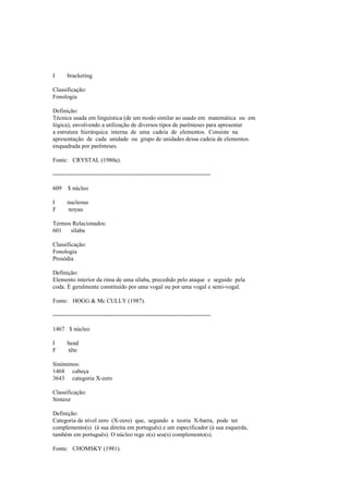 Dicionario de linguistica