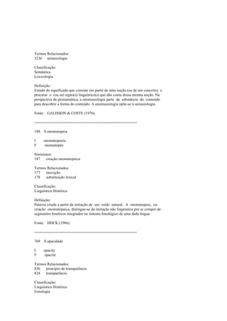 Dicionario de linguistica