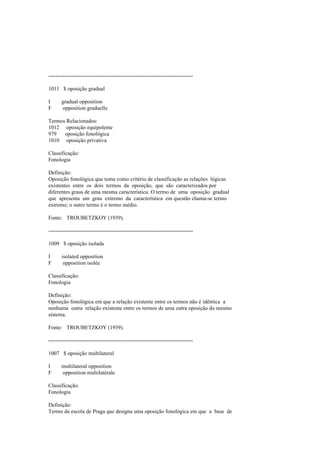 Dicionario de linguistica