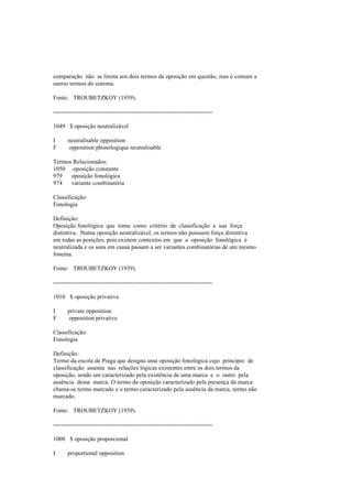 Dicionario de linguistica