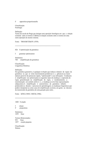 Dicionario de linguistica