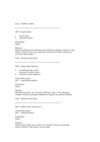 Dicionario de linguistica