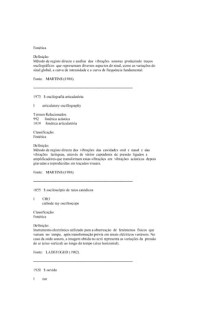 Dicionario de linguistica