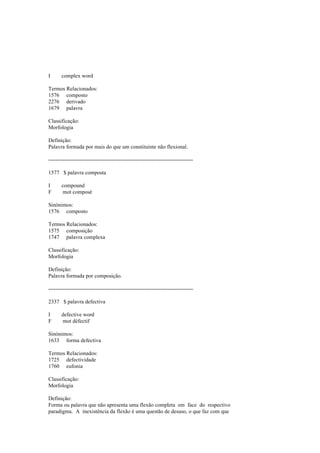 Dicionario de linguistica