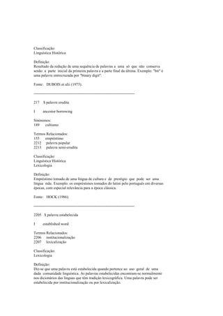 Dicionario de linguistica