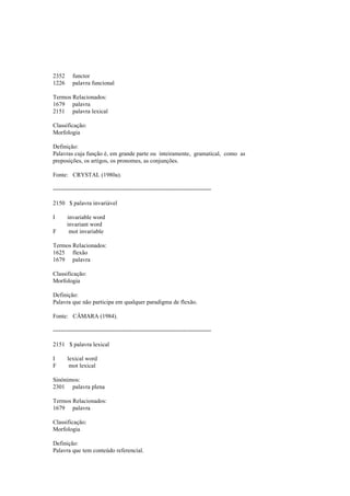 Dicionario de linguistica