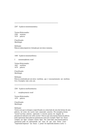 Dicionario de linguistica