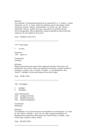 Dicionario de linguistica