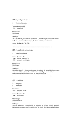 Dicionario de linguistica