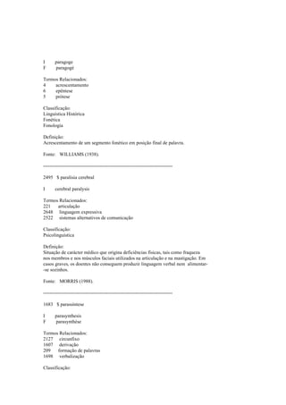 Dicionario de linguistica