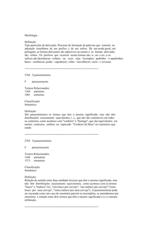 Dicionario de linguistica