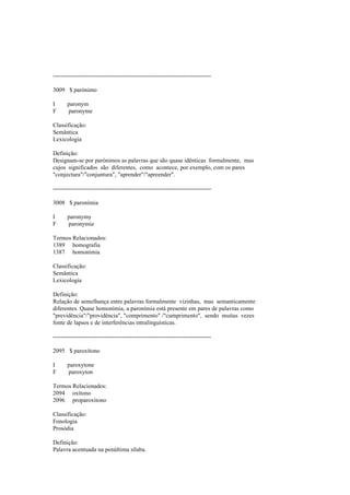 Dicionario de linguistica