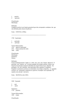 Dicionario de linguistica