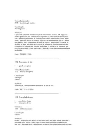 Dicionario de linguistica