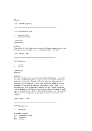 Dicionario de linguistica