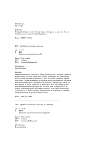 Dicionario de linguistica