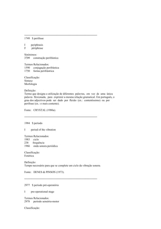 Dicionario de linguistica