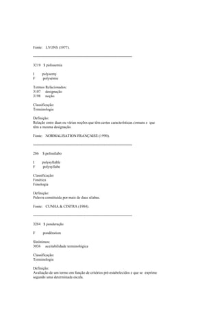 Dicionario de linguistica