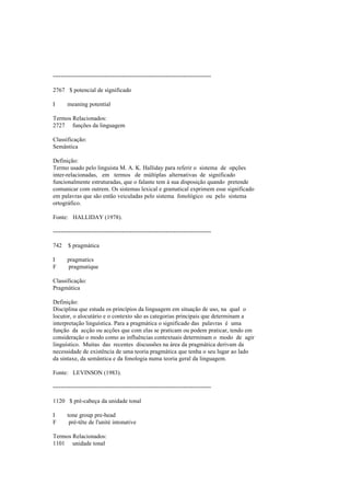 Dicionario de linguistica