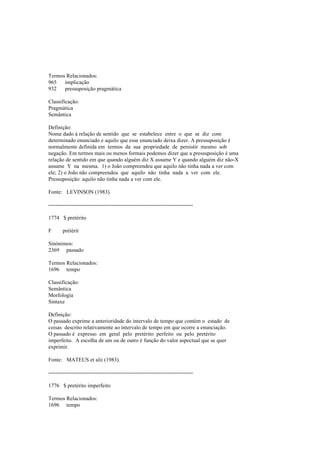 Dicionario de linguistica