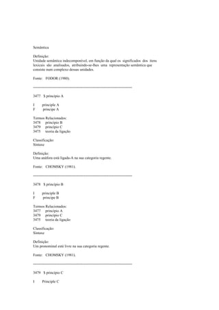 Dicionario de linguistica