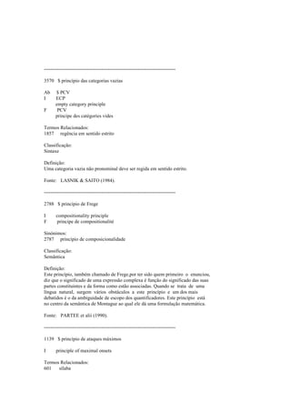 Dicionario de linguistica