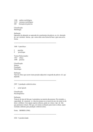 Dicionario de linguistica