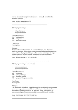 Dicionario de linguistica