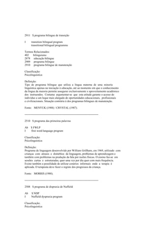 Dicionario de linguistica