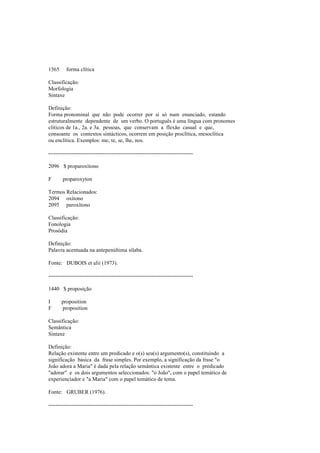 Dicionario de linguistica