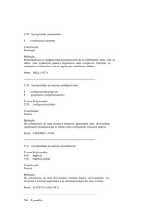 Dicionario de linguistica