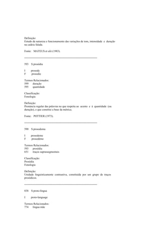 Dicionario de linguistica