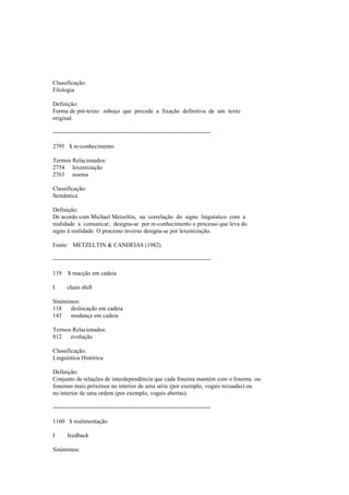 Dicionario de linguistica