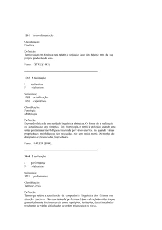 Dicionario de linguistica