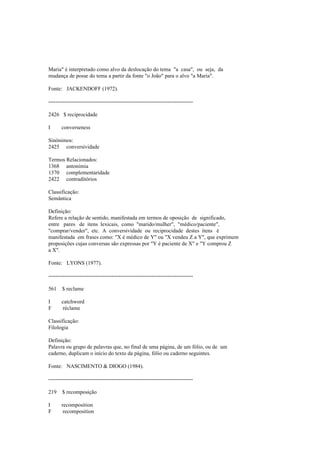 Dicionario de linguistica