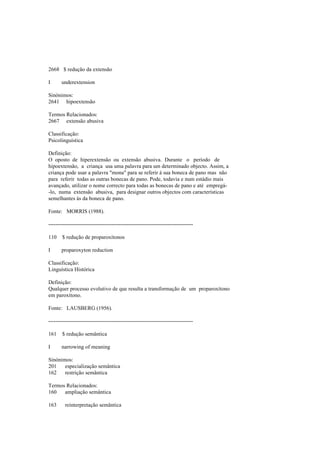 Dicionario de linguistica