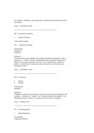 Dicionario de linguistica