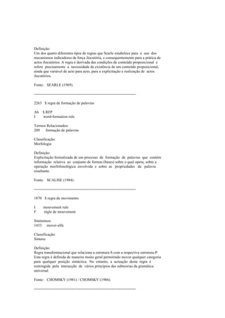 Dicionario de linguistica