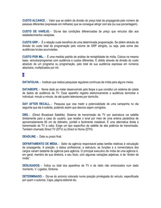 DicionáRio De MíDia