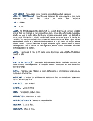 DicionáRio De MíDia